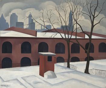 George Ault : View from brooklyn